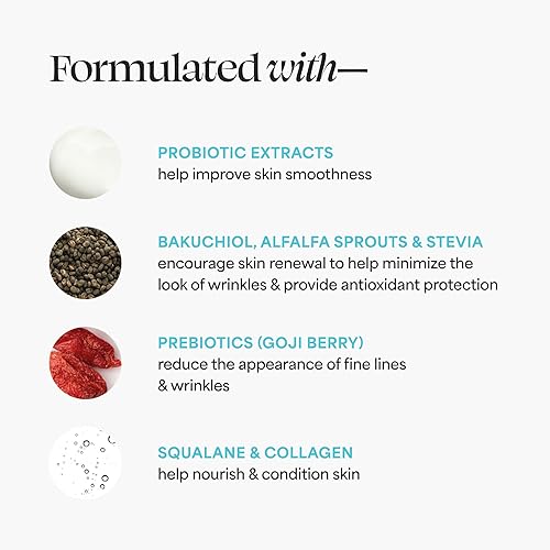 Miniatura 4 de TULA Gotas de tratamiento de arrugas para el cuidado de la piel, suero alternativo al retinol, antienvejecimiento, minimiza las arrugas, contiene