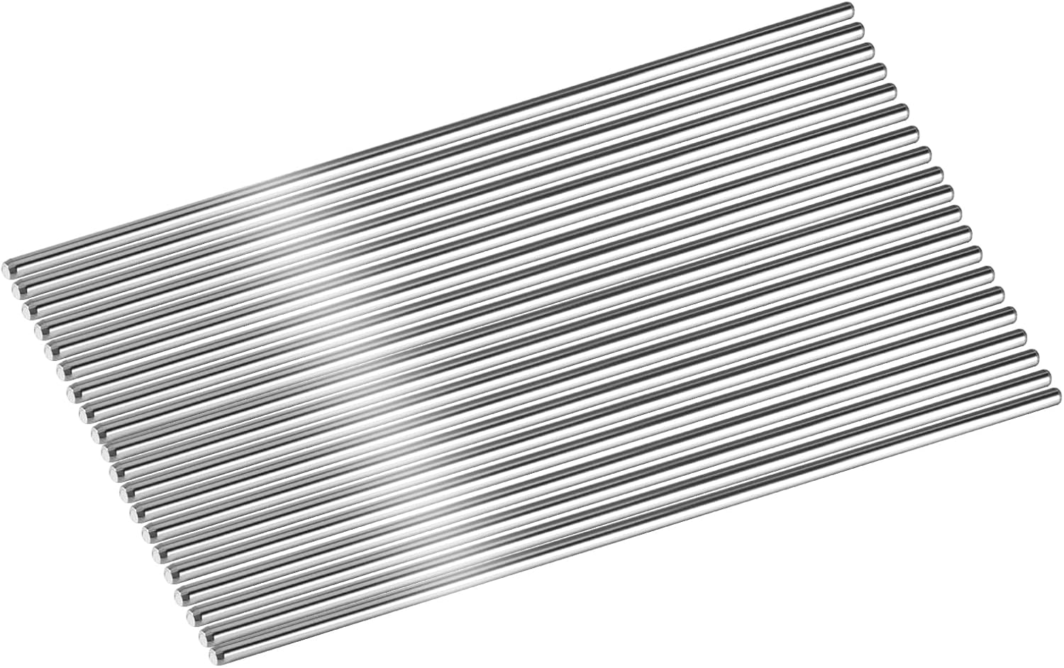 50pcs Blocking Board Pins,Stainless Steel Rod Pins for Blocking Crochet,3mm for 6-inch Length,Durable Crochet Pegs with Polished Surface,Ideal for Knitting and Crocheting Supplies, BBP-50-A