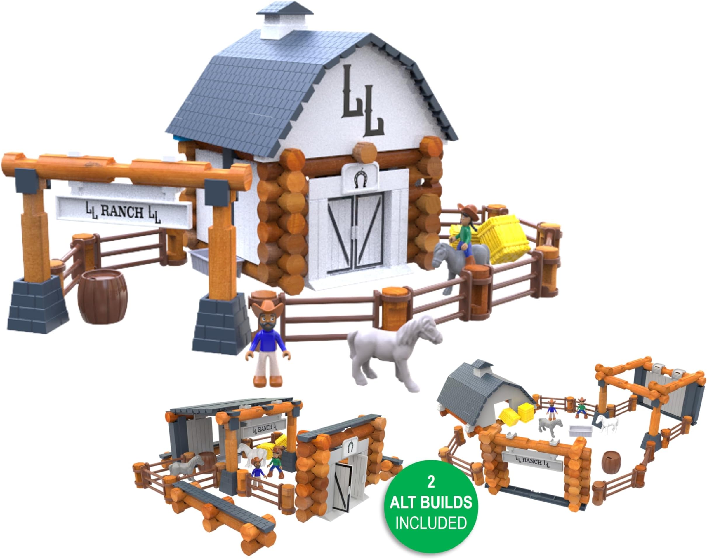 Lincoln Logs Big Sky Ranch Building Set