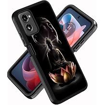 for Moto G Power 5G 2024 Phone Case, Military Grade Heavy Duty 3-Layer Shockproof Drop Protective Cover for Motorola Moto G Power 5G 2024 - Buddha Shakyamuni