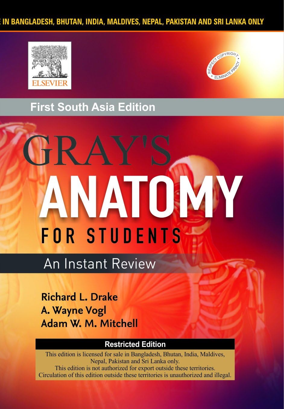 ELSEVIER Gray's Anatomy for Students: An Instant Review