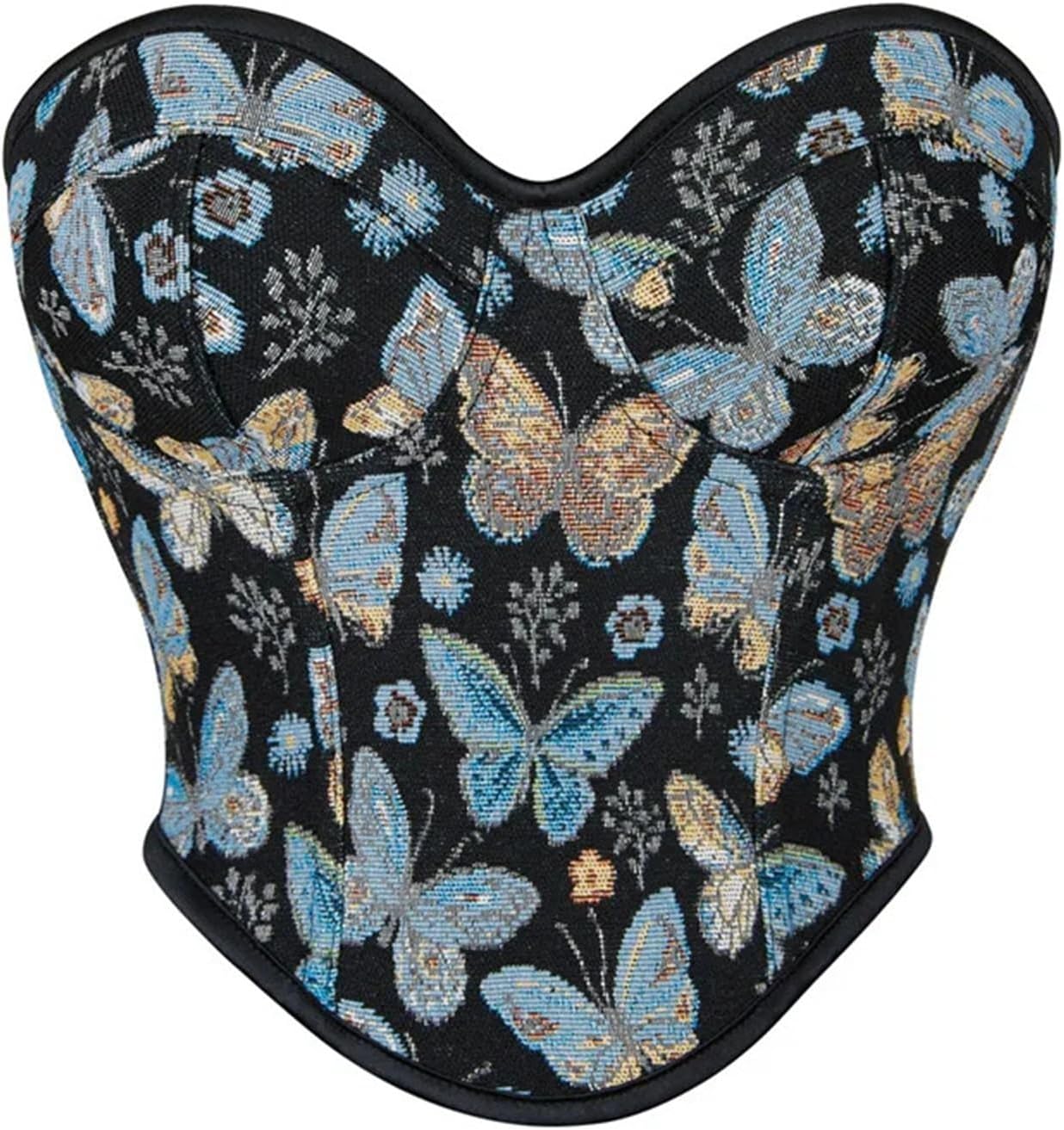 Women's fashionable lace up tight corset