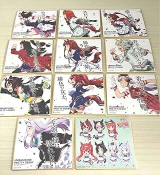 ウマ娘　サルコファージ　色紙　3枚セット 71dBM8yIQ0L._UF350,350_QL50_.jpg