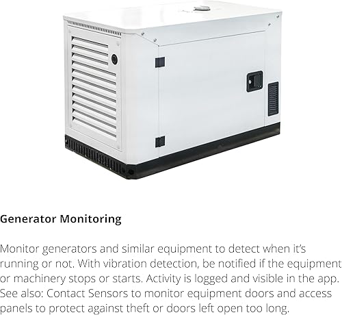 Miniatura 7 de YoLink Sensor de vibración inteligente LoRa choque inteligente, rotura de vidrio, manipulación, detector de movimiento, generador de funcionamiento,