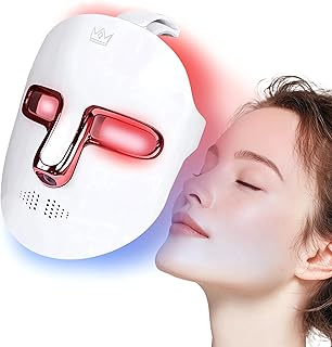 Máscara facial LED de 7 colores, máscara reca...