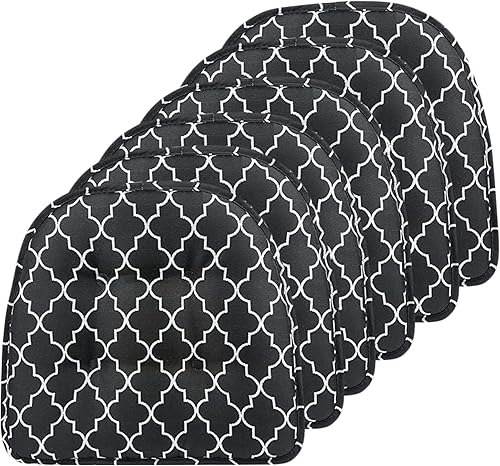 Klear Vu Omega - Cojines universales antideslizantes para silla para comedor, cocina y oficina, almohadilla de asiento antideslizante en forma de U,