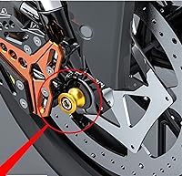 Vista 5 de TCHAU Swingarm Accesorios de motocicleta CNC Aluminio Basculante Carretes Slider Trasero Tornillos para Yamaha FZ10 FZ-10 FZ 10 FZ25 FZ150