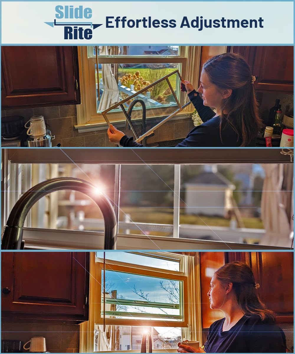 Adjustable & Expandable Window Screen 10