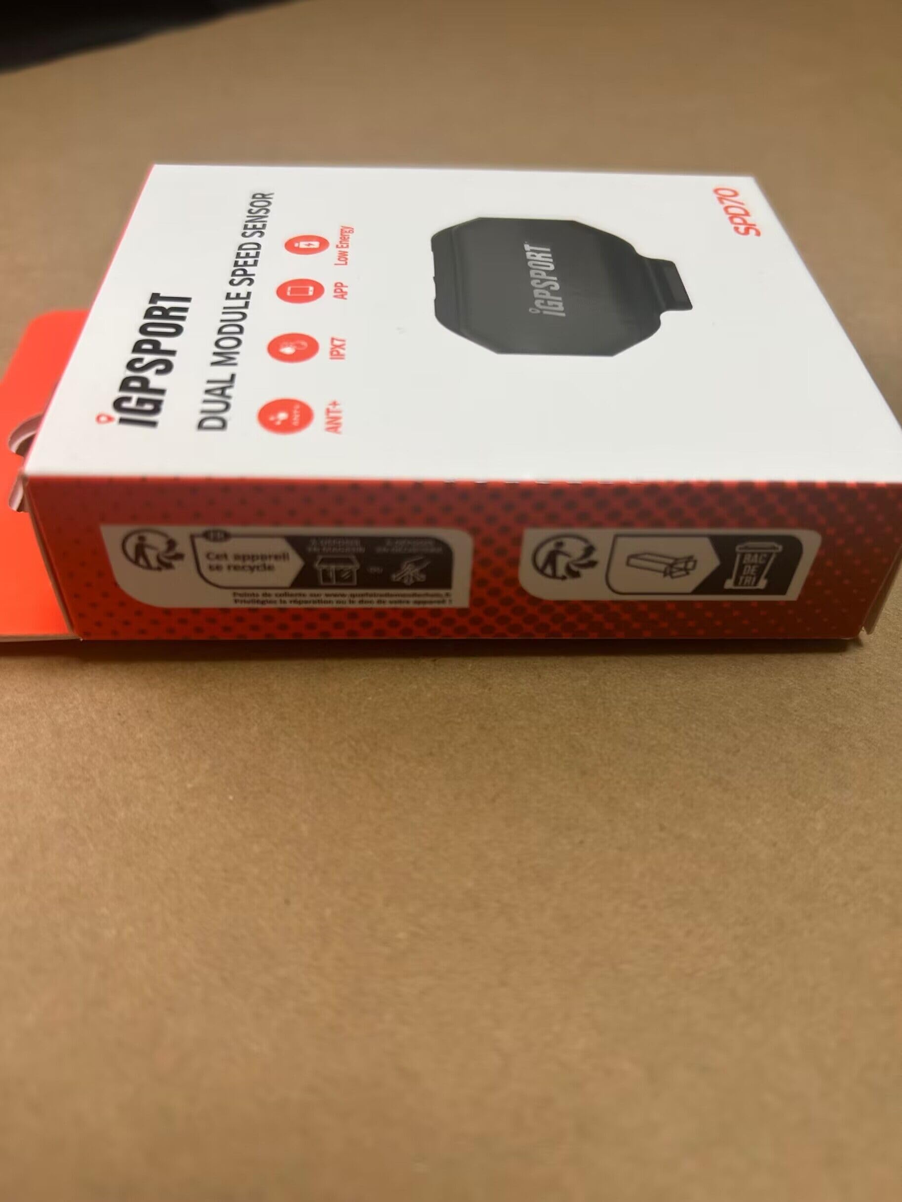 iGPSPORT SPD70 Czujnik prędkości ANT+ Bluetooth Bezprzewodowy