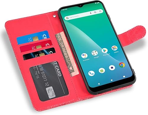 Miniatura 3 de Asuwish Funda para teléfono para chilaca con protector de pantalla y accesorios para celular, ranura para tarjetero, función atril, protección