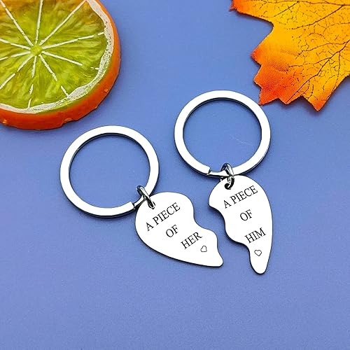 Miniatura 5 de Boyfriend Husband Gifts from Girlfriend Wife Couples Keychain for Women Men