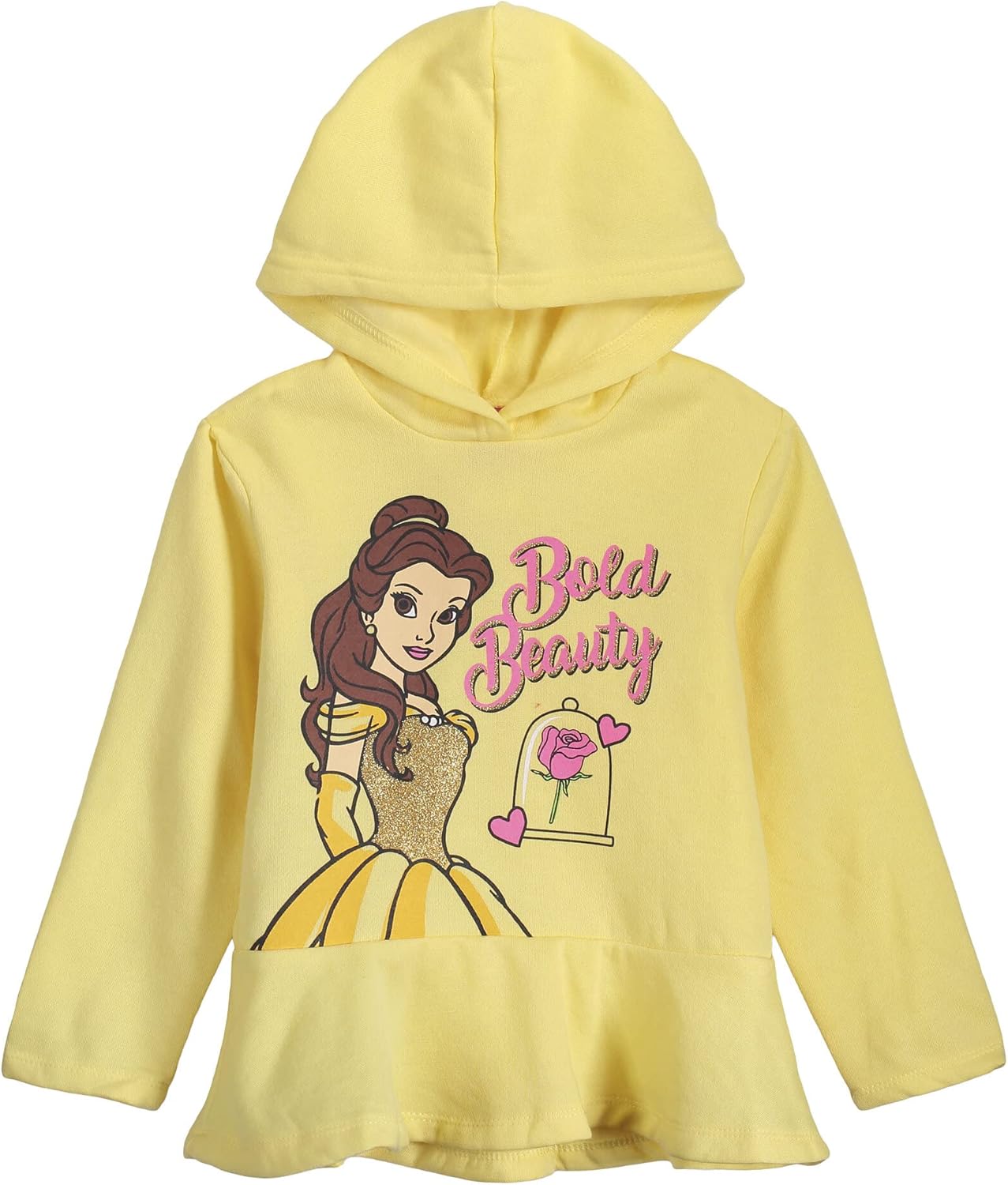 Disney Princess Mulan Rapunzel Jasmine Ariel Belle Cinderella Tiana Tinker Girls Pullover Hoodie Legging Toddler to Big Kid - Image 2