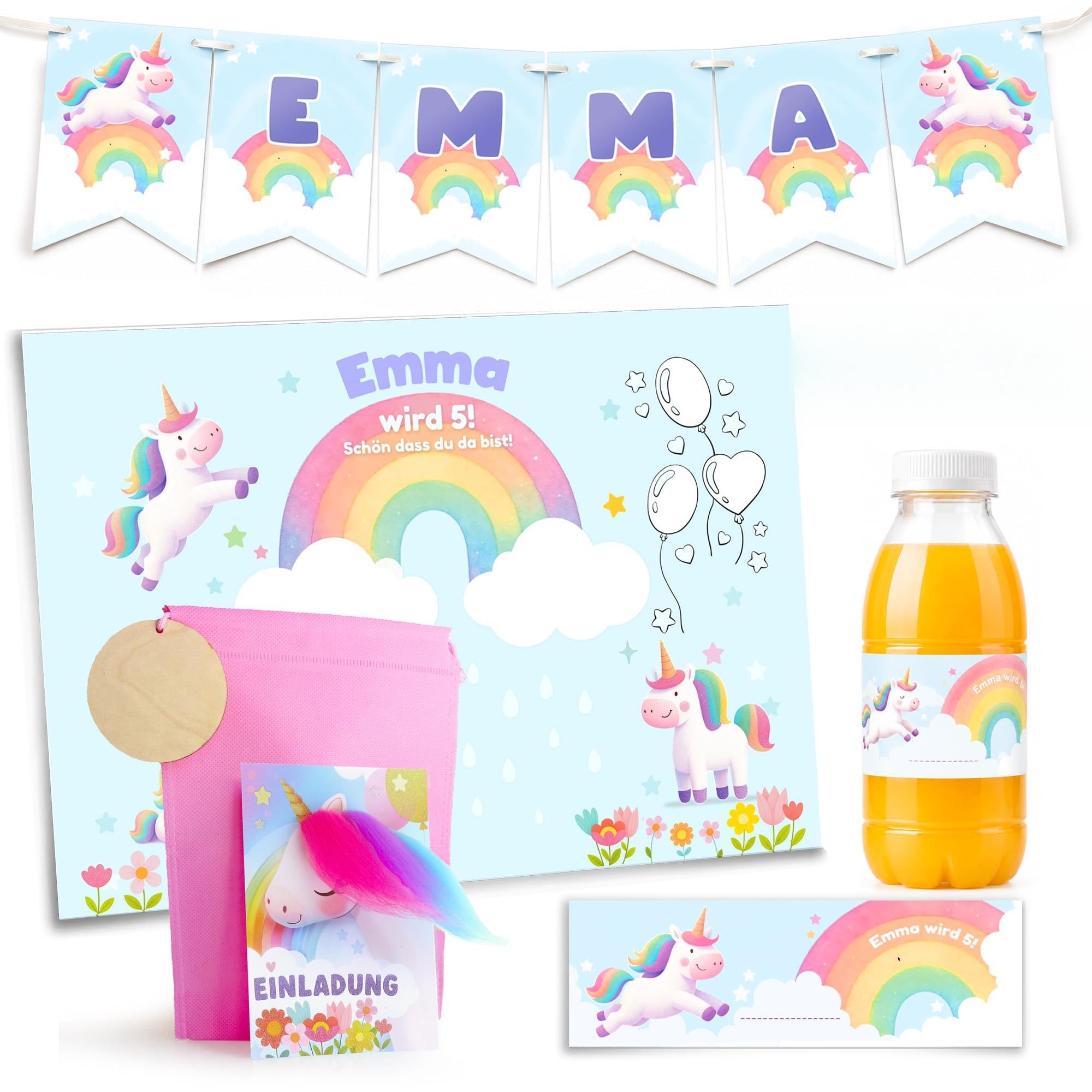 Einhorn Party Set (Set)
