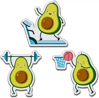 t-Shirts with Patches Area Black (US, Alpha, One Size, Regular, Regular, Stickerrs, Avocado)