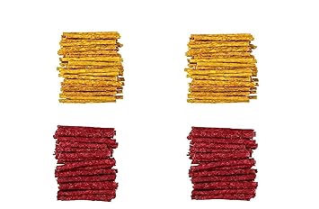 VIP Collection All Life Stages Dog Chew munchy Sticks, Chicken Munchie and Mutton munchie Sticks Mix Flavors Combo Chew Sticks Treat Snacks for All Breed Puppies and Dogs, Combo 4 KG Pack