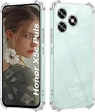 ISOI - Case Compatible with Honor X5c Plus, with Shockproof Airbag Bumper Full Protection, Ultra Thin Soft TPU Silicone Protective Case - Transparent