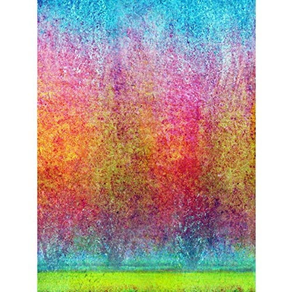 Wee Blue Coo Abstract Impression Garden Unframed Wall Art Print Poster Home Decor Premium