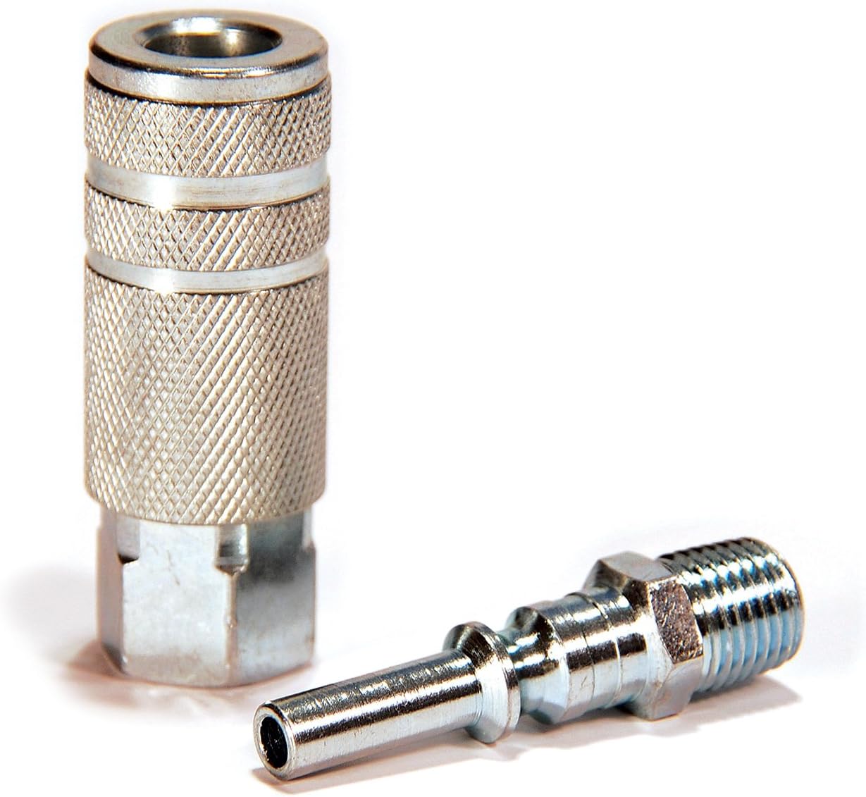 Primefit LK1001-2 1/4-Inch Lincoln Steel Coupler Set with Male Plug, 2-Piece