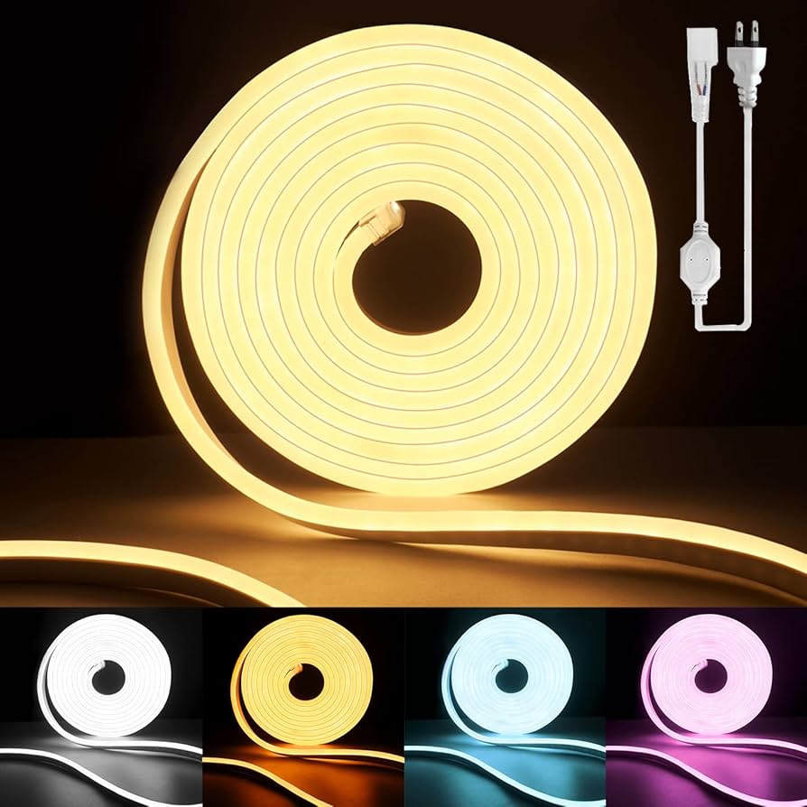 Amazon.co.jp: 100V -新開発 EL蛍光チューブ管 LEDテープライト