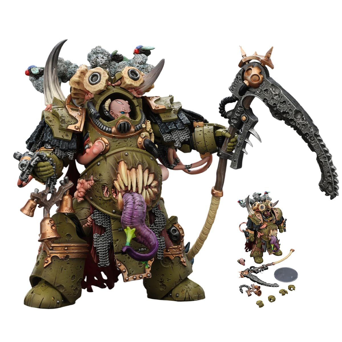 Amazon.com: JOYTOY 1/18 Action Figure Warhammer 40k - Death Guard