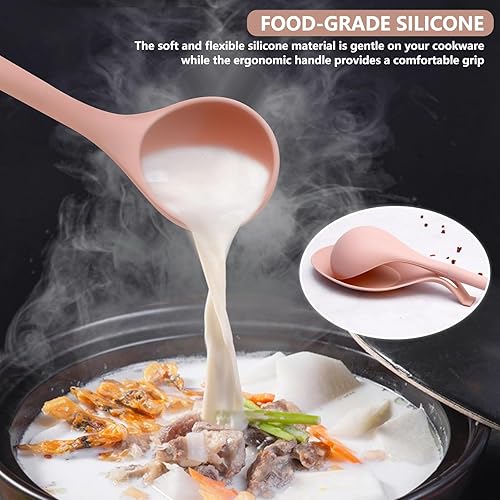 Miniatura 6 de Juego de utensilios de cocina de silicona, juego de utensilios de cocina de silicona antiadherentes, juego de utensilios de cocina resistentes al