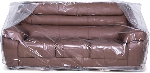 Miniatura 10 de Wowfit Funda para Muebles a Prueba de Polvo Bolsa de Mudanza para Sillas, Sillones Reclinables y Cajas – Plástico Transparente e Inodoro - 4mil