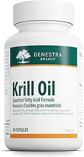 Genestra Brands - Krill Oil - Source of EPA, DHA and Omega-3 Fatty Acids for Good Health - 60 Capsules