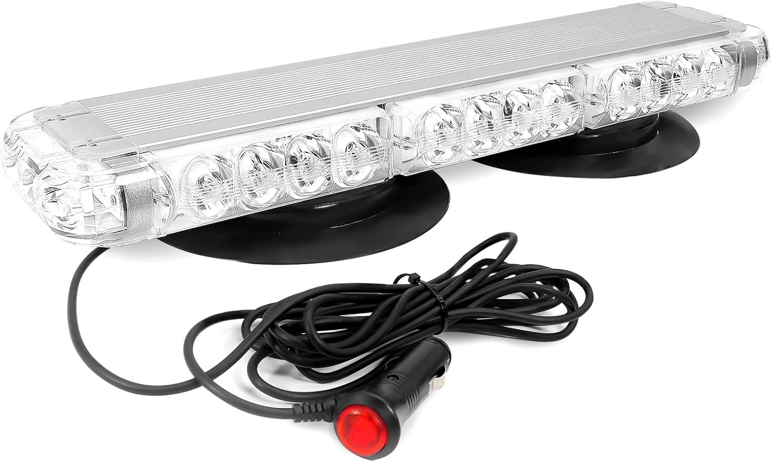 Agrieyes 15 Inch Modular Strobe Light Bar, Amber
