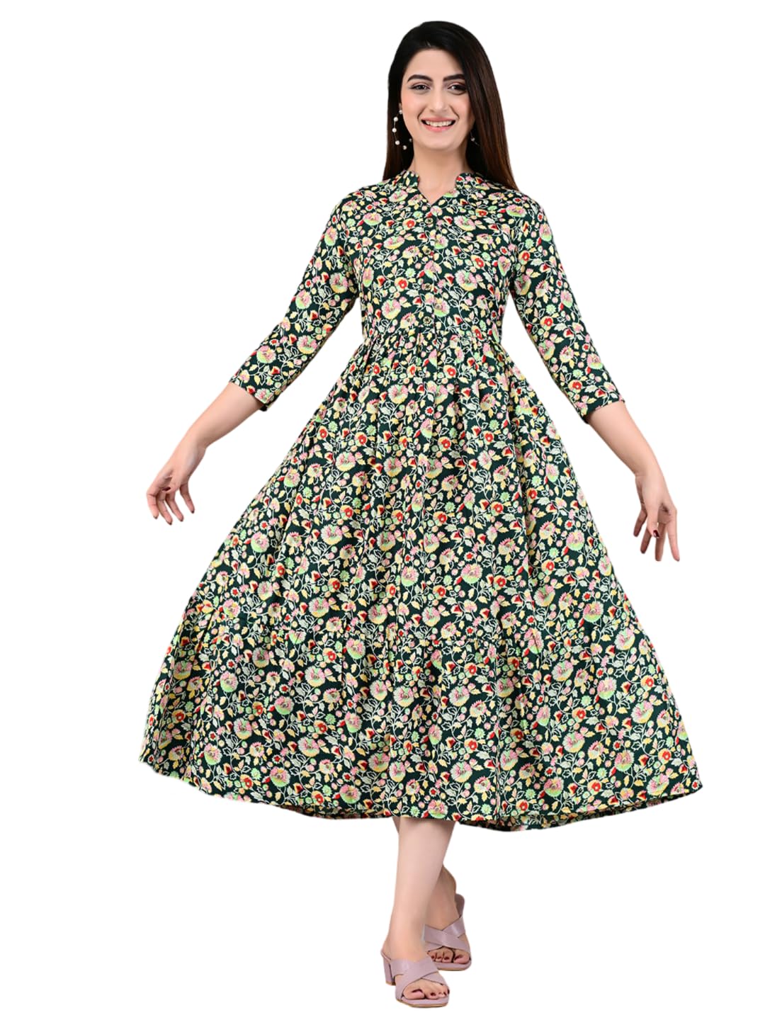 Rajasthani Anarkali Kurta for Women Gown Anarkali Dress-image-31