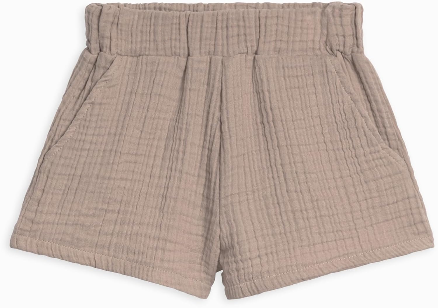 Colored Organics Organic Cotton Baby Toddler and Kids Unisex Pull on Shorts - Boys and Girls Clothing