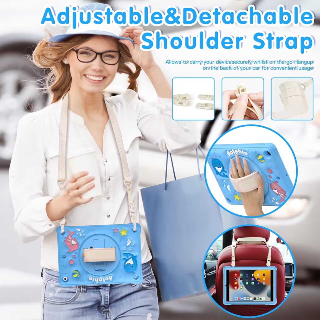 1 Custodia Antiurto Per IPad 10a Generazione 2022 (10,9 Pollici - Foto 7