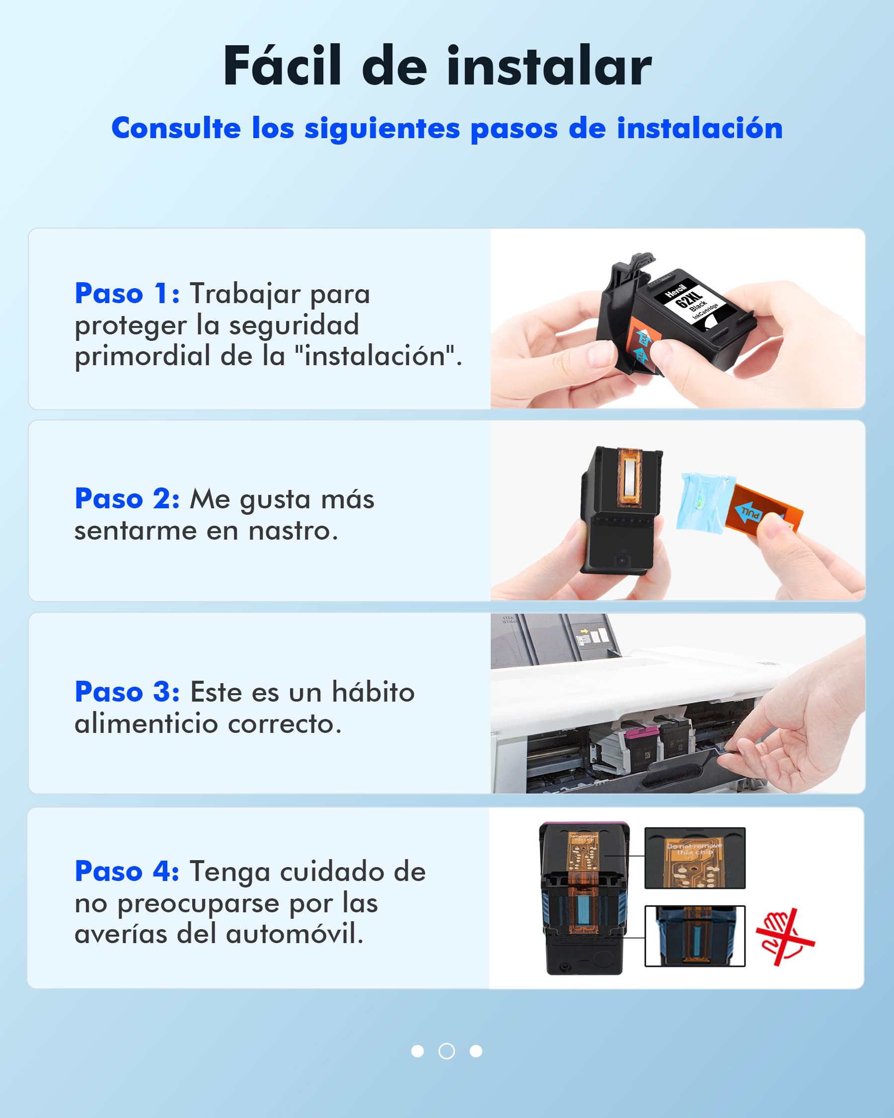 305XL Nero Cartucce d'Inchiostro Sostituzione per HP 305XL per DeskJet 2700 2710e 2720e 2722e 2723e Plus 4120e 4122e 4130e Envy 6000 6020 6430 6030 (2-Pack)