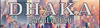 Dhaka Bangladesh Souvenir Car Magnet 10x3 Inch Weatherproof Vinyl Matte Finish Fridge or Vehicle Magnet for Tourists & Visitors