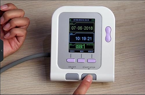 Miniatura 3 de Monitor completamente automático de la presión arterial del brazo superior 3 modo esfigmomanómetro electrónico