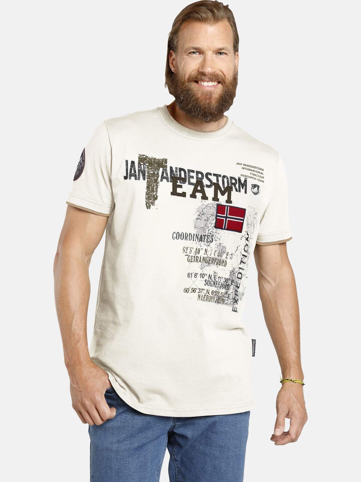 Jan Vanderstorm Homme T-Shirt Sölve
