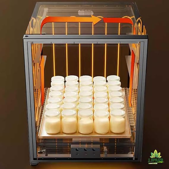 70l Electric Bread-Proofing-Box,Intelligent Control Household Fermentation-Machine, 24h Timing,Constant Temperature Bread-Dough-Proofer Machine (3 Plates 70l)