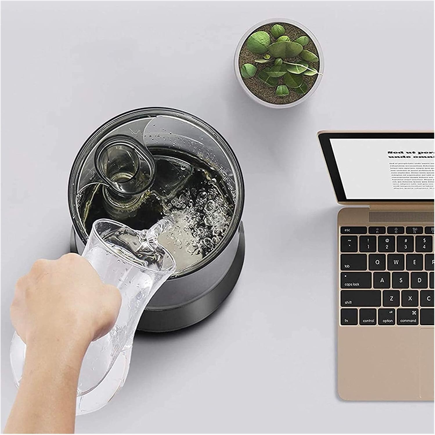 Cool Mist Humidifiers for Bedroom Night Light Sleep Mode 3 Timer Settings Whisper-Quiet Operation Automatic Shut-Off