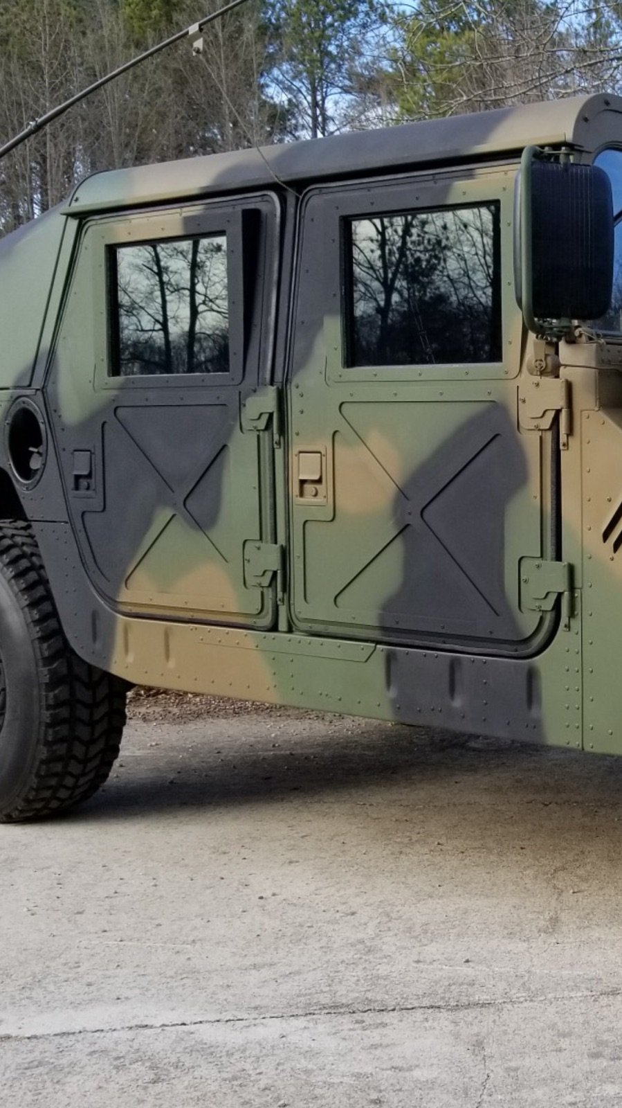 NEW HUMVEE MILITARY XDOORS TAN SET OF 4 M998 HMMWV ALL NEW