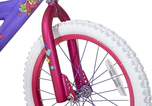 Miniatura 5 de Dynacraft Barbie 16-inch Girls' Bike for Kids Ages 5-7 Years - Fun and Stylish Design, Sturdy and Durable, Perfect for Kids Learning to Ride, Easy