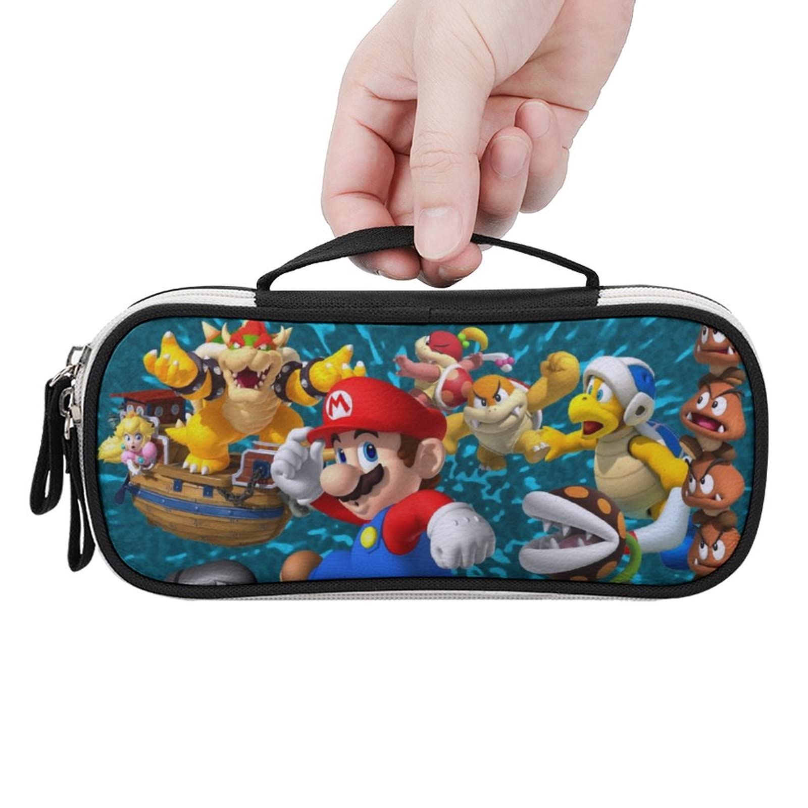 Amazon.co.jp: マリオ ペンケース 大容量 筆箱 多機能 筆入れ 大容量