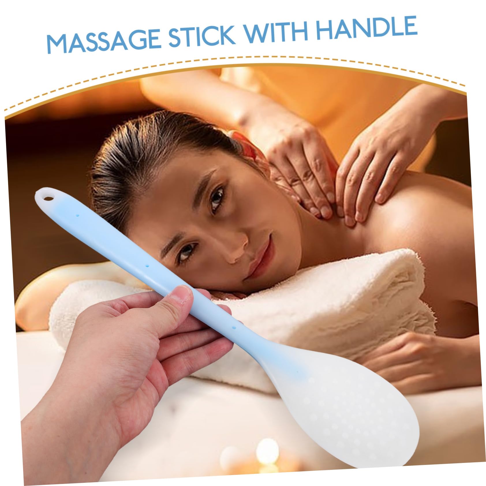 VALICLUD 5 Pièces battant massage fascia copain masseur arrière masseur portatif martelant Gel de silice Bleu