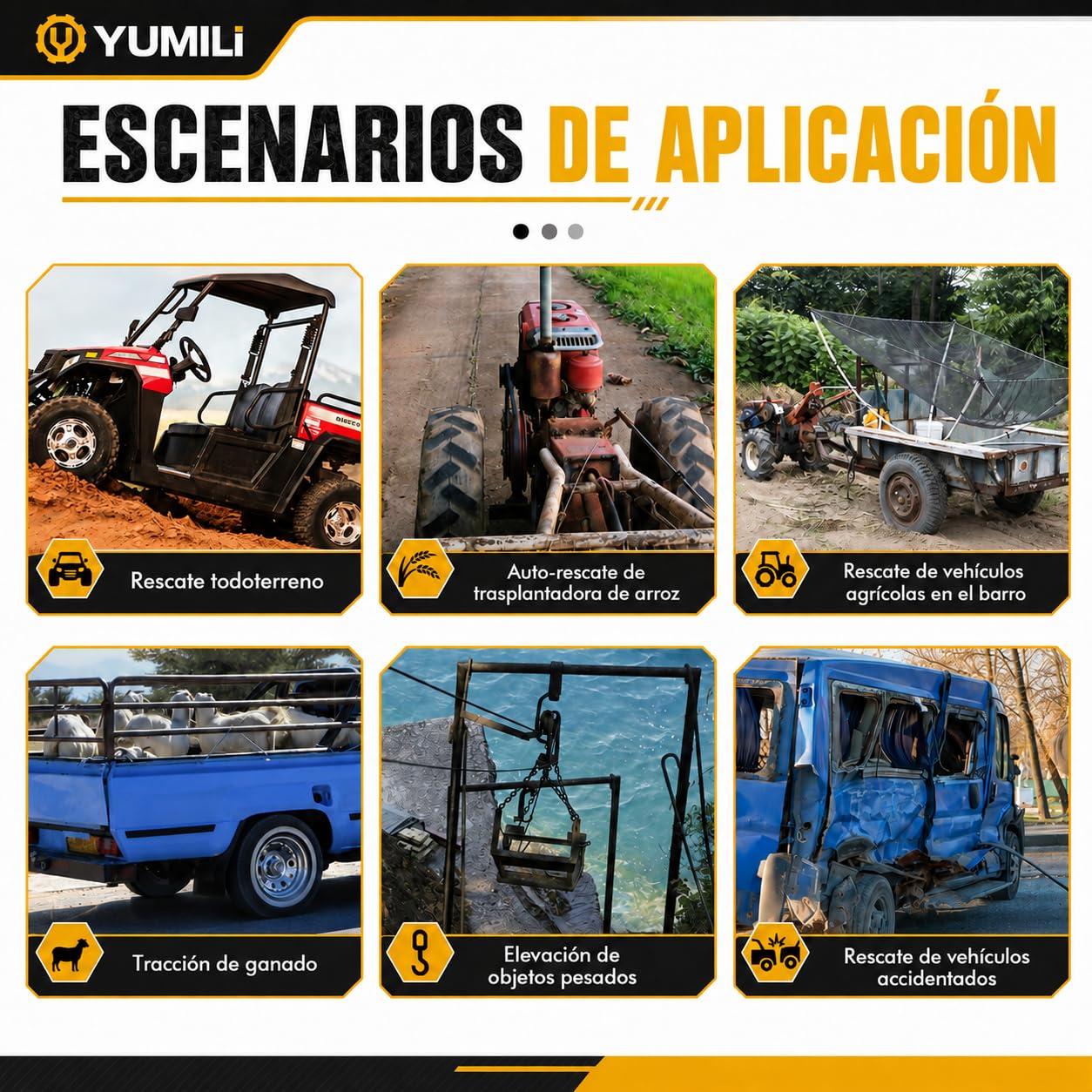 Cabrestante Eléctrico 12 V, 4000 LBS/1818 Kg Cabrestante Quad, Winchi Electrico Cable de Acero 4.8mm*15 m con Control Remoto Inalámbrico, IP67 para Remolque Todoterreno de Vehículos ATV UTV SUV