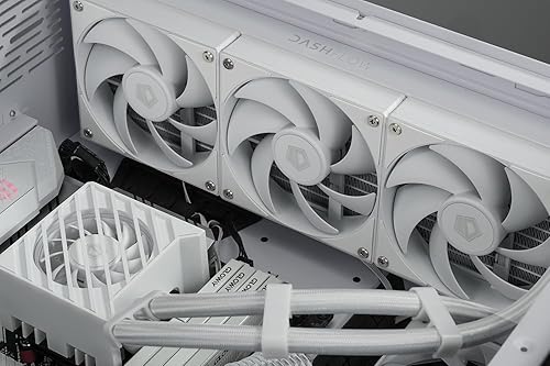 Miniatura 4 de ID-COOLING DASHFLOW 360 XT LITE - Enfriador líquido blanco para CPU de alta gama, radiador de 14.173 in, tres ventiladores AF125, compatible con