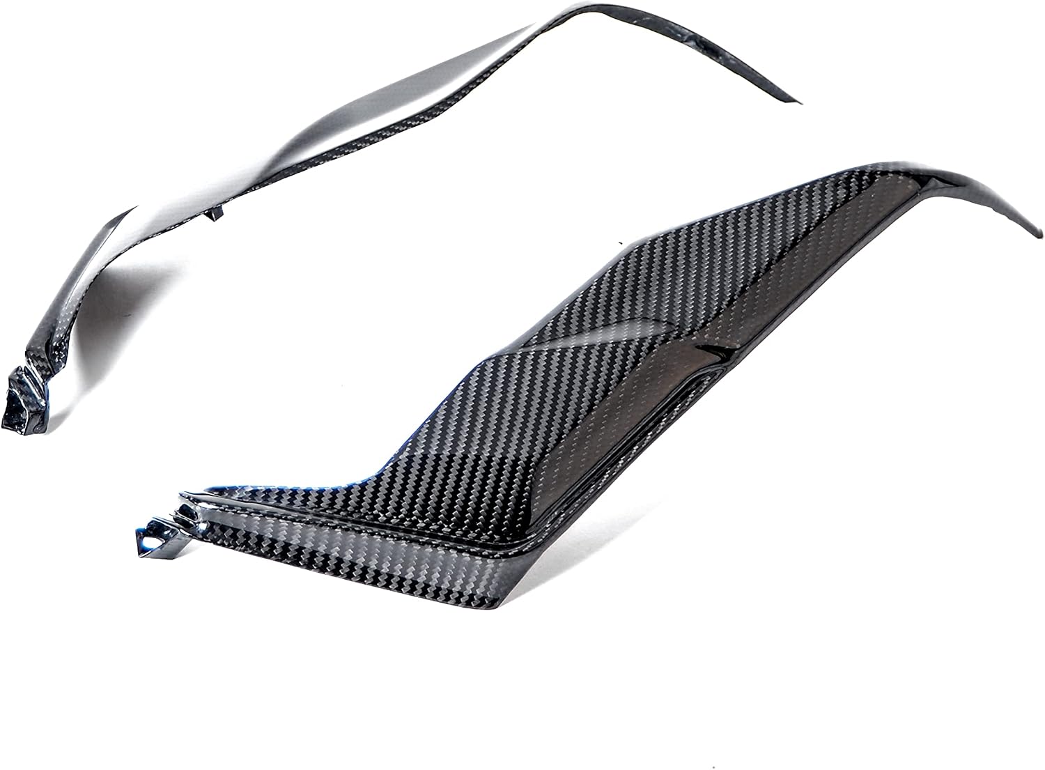 Bestem Carbon Fiber Gas Tank Side Cover Panel Fairing Cowling for 2018-2020 Triumph Street Triple 765 RS Twill Weave