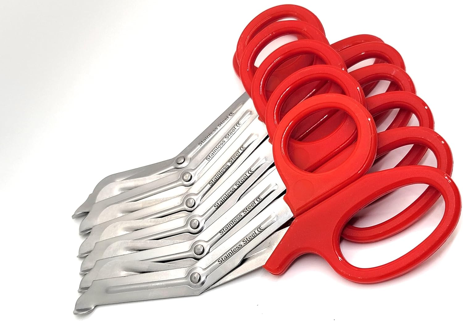 Set of 6 Trauma Paramedic EMT Shears Scissors 7.25"- Made of Premium Quality Stainless Steel - Ideal Gift for EMT, Nurses doctors Firefighter and more : Industrial & Scientific