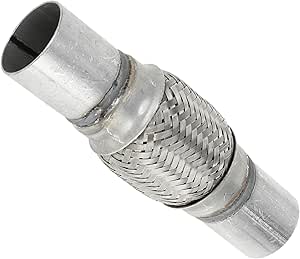 KIMISS Flexible Exhaust Tip Pipe Hose Stub Braided Exhaust Tube - View #2