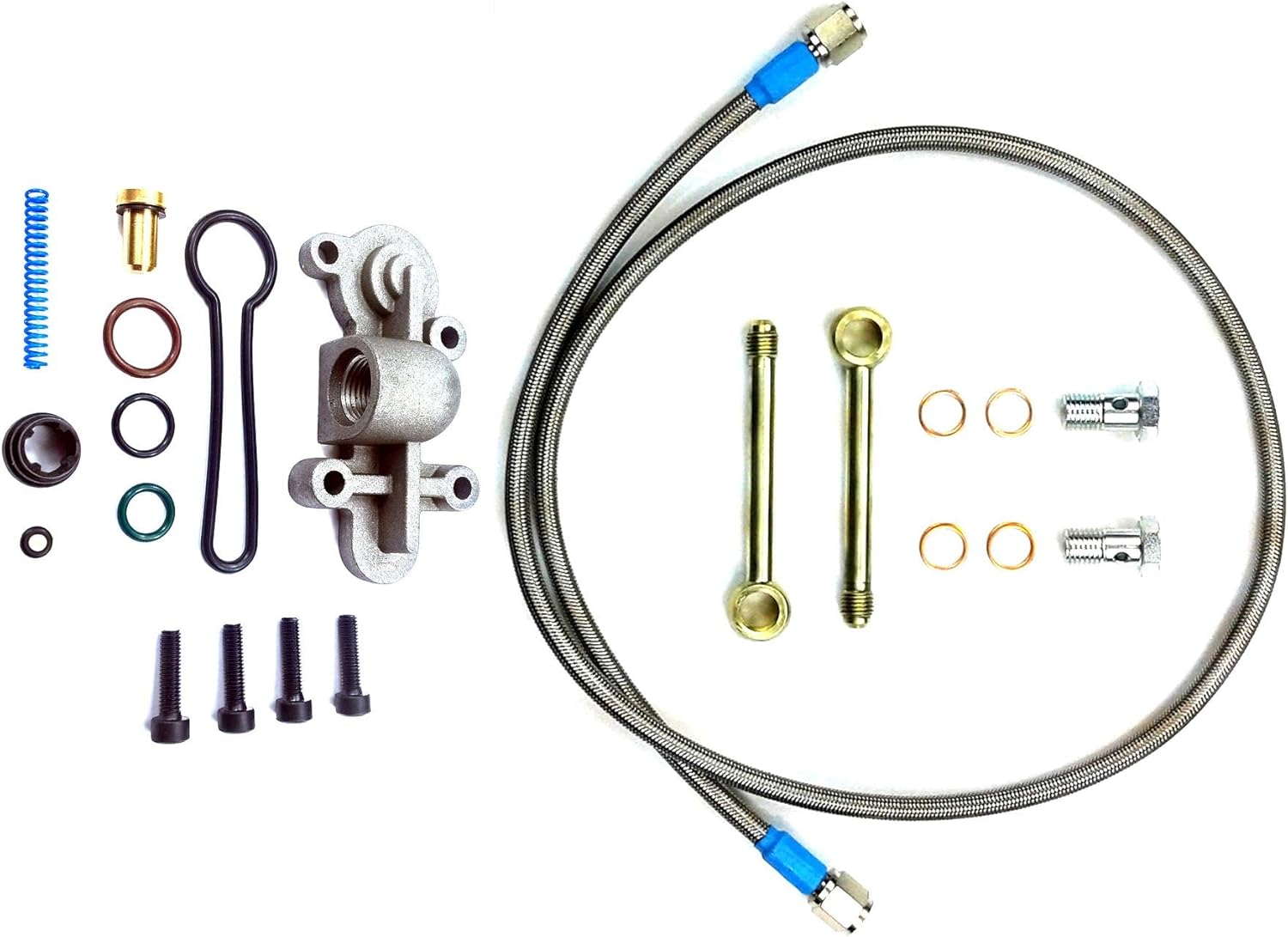 Fuel Injector | Compatible with Ford Powerstroke 6.0L Diesel 2003–2010 | Replacement for OEM 9T517 | High-Quality Direct-Fit Injector for Ford Super Duty F250 F350 F450 F550