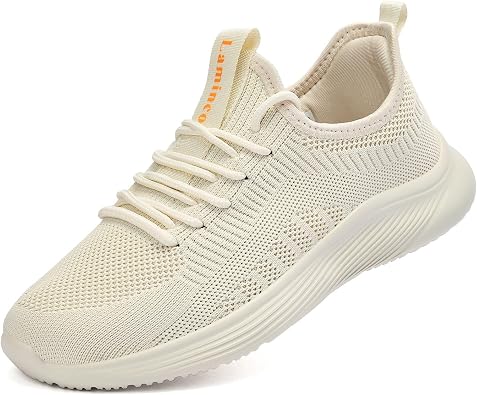 Lamincoa Womens SlipOn Walking Sneakers, Lightweight Running Shoes