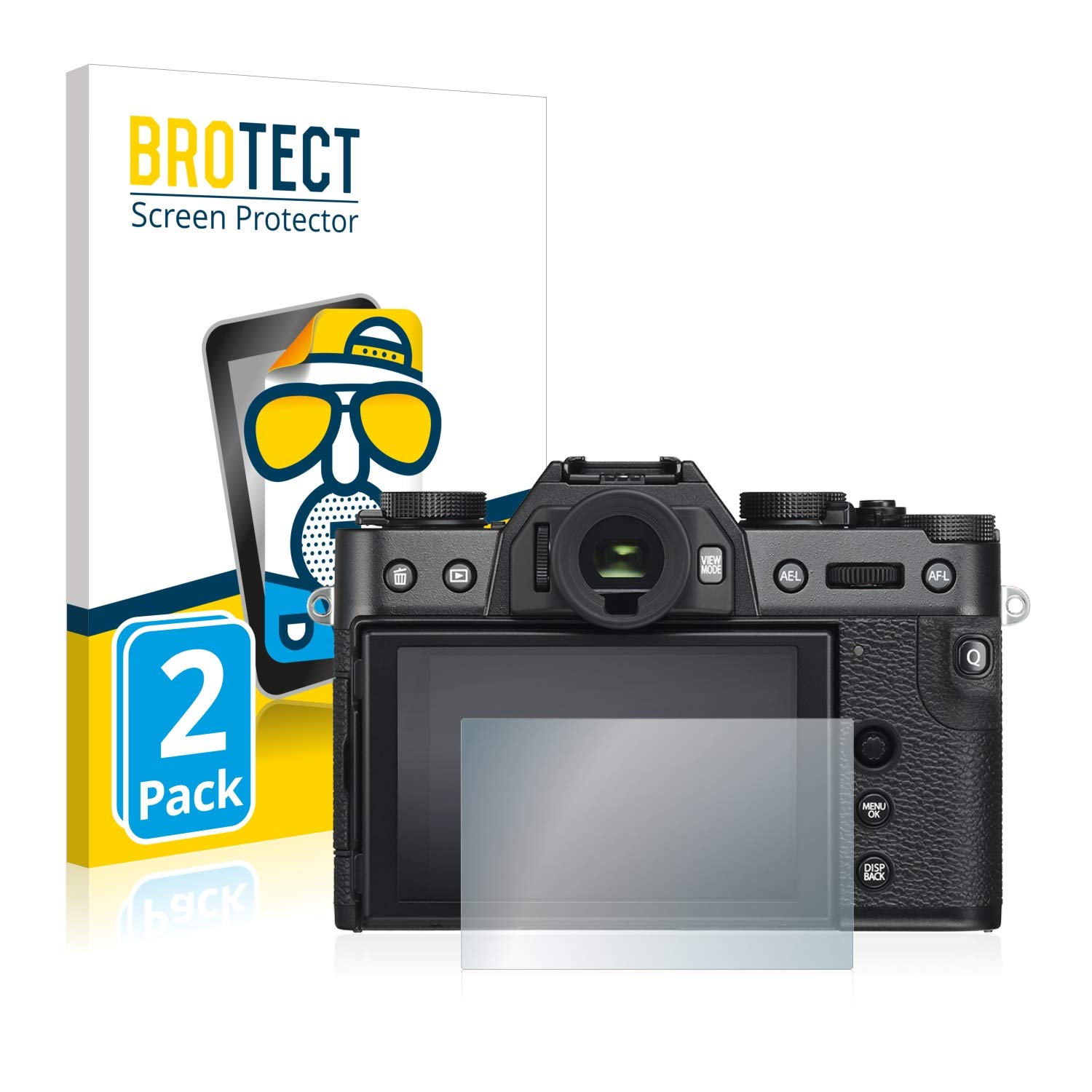 BROTECT Pellicola Protettiva In Vetro Blindato AirGlass Per Fujifilm X H2s 63626