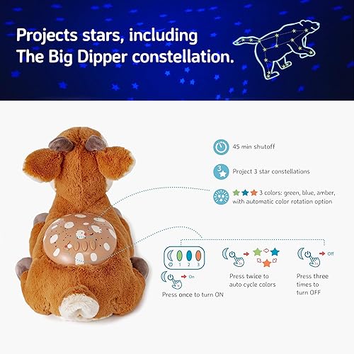 Miniatura 4 de Cloud b Proyector de estrellas con luz nocturna calmante  Brillo suave  3 colores  3 constelaciones  Apagado automático  Twilight Buddies - Fawn